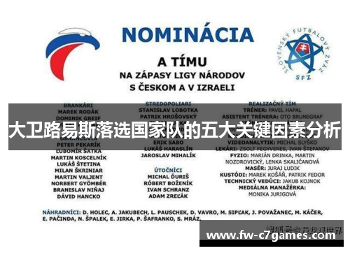 大卫路易斯落选国家队的五大关键因素分析