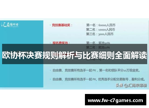 欧协杯决赛规则解析与比赛细则全面解读