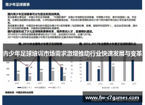青少年足球培训市场需求激增推动行业快速发展与变革
